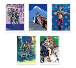 Hirohiko Araki JoJo Exhibition 2012 Postcards