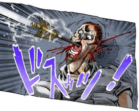Angelo being shot with the Arrow by Keicho Nijimura NSFWTAG