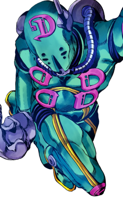 Powerful. Large. Deep., Jolyne Kujo artwork by Stone Ocean stand designer