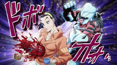 Crazy Diamond punches through Tomoko to reach Aqua Necklace