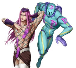 Anasui with his Stand