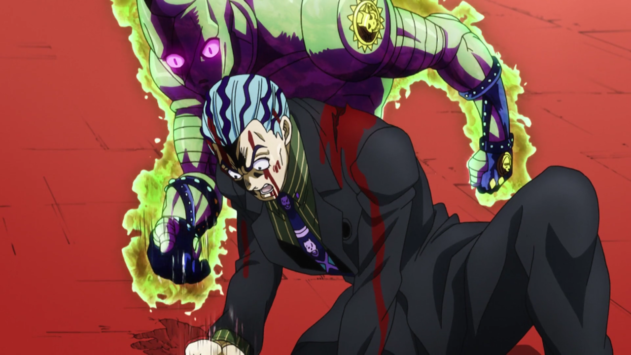 File:Kira's hand weighed down.png - JoJo's Bizarre Encyclopedia | JoJo Wiki