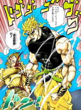 "Awakened DIO", now with the perfect body after sucking the blood of Joseph