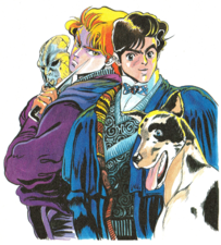 Capa do Volume 1 (Desenhada originalmente para a capa da Edição #1/2 de 1987 da Weekly Shonen Jump)