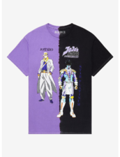 Jotaro & Star Platinum Split Dye T-Shirt