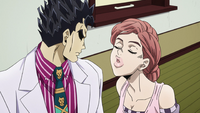 Kira glares at Shinobu's kiss.png