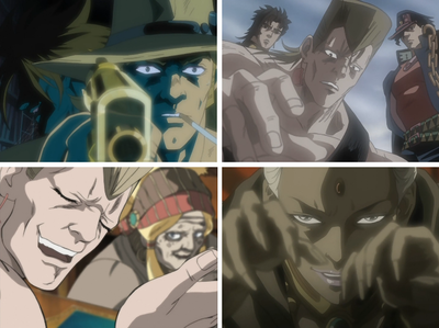 Silver Chariot and Strength -RQ87's JoJo's Bizarre Adventure (OVA) coverage