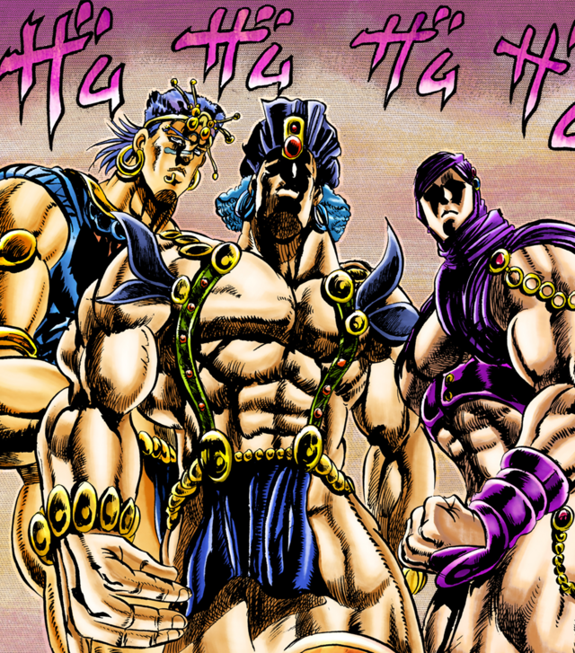 the pillar men physique