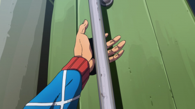 Mista finds his hand frozen in place by Kraft Work