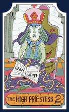Tarot card representing the High Priestess