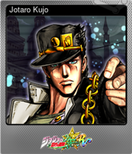 Jotaro trading card (foil)