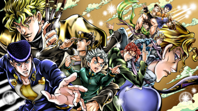 Title screen splash art
