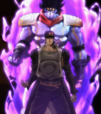 Star Platinum fully manifested for the first time