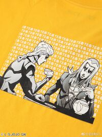 GOLDEN WIND × X girl Abbacchio's Tea T-shirt 4.jpeg