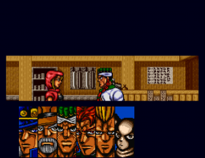 Mariah turns every Crusader into a magnet with her Stand (JoJo's Bizarre Adventure (SFC Game))