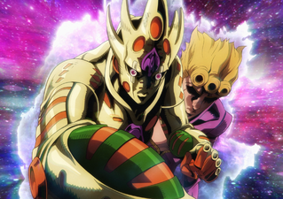 Gold Experience, JoJo No kimyou na bouken: Ougon no Kaze Wiki