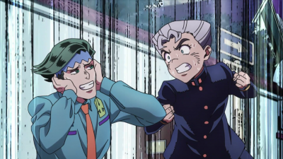 Koichi scolding Rohan for snooping into Reimi Sugimoto's "personal" details
