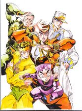 The main characters of Part 4