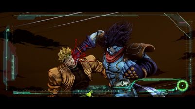 DIO and Star Platinum in the attraction