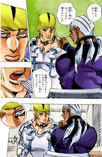 Donatello asked by Pucci to taste his food