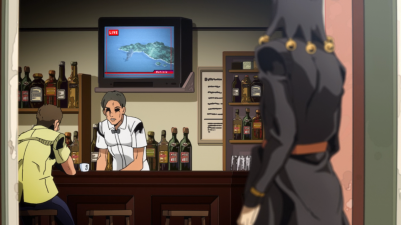 Risotto watching news about an airplane crash
