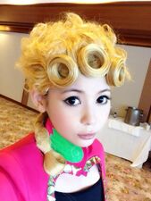 Cosplaying as Giorno Giovanna #3