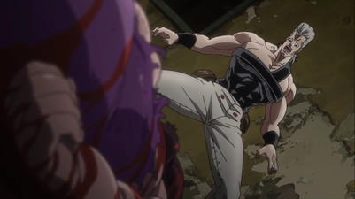 Polnareff shocked after Nena's reveal and death