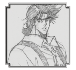 Joseph as he appears in the Part 3 OVA Timelines Video