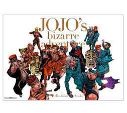 Hirohiko Araki JoJo Exhibition 2012 Poster
