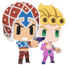Shocked at Mista pulling out his gun