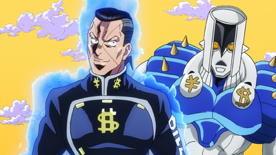 The Hand alongside Okuyasu