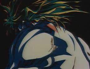 DIO's shadowed appearance in the intro
