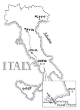 Map of Italy