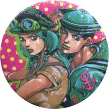 JoJo Festival in Morioh, S City Can Badge (special)