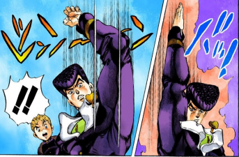The Stand's ability revealed: making its target mimic its actions