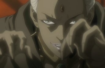 "How dare you kill my precious son you bastard! You will pay for it, die a slow and painful death Polnareff!"
