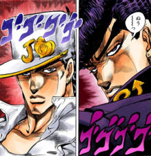 Meeting Jotaro Kujo for the first time