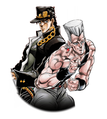 Steam Workshop::JOJO Jotaro Kujo&J.P.Polnareff[承波]15s loop