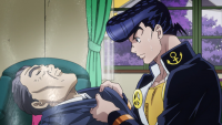 Josuke tries to revive Ryohei.png