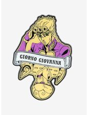 Giorno Giovanna & Gold Experience Pin