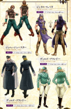 Alternate Costumes for Johnny, Gyro and Diego