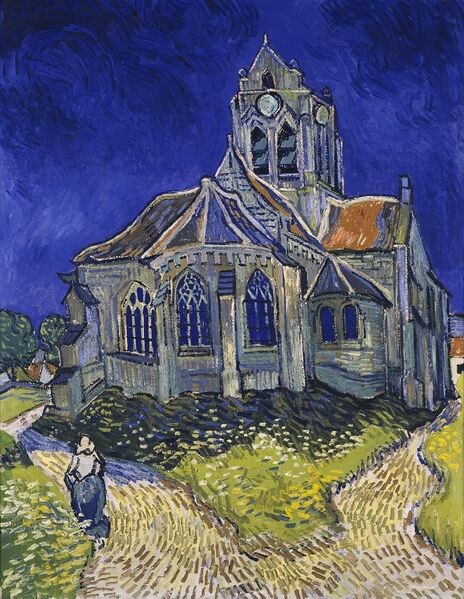 File:The Church at Auvers.jpg