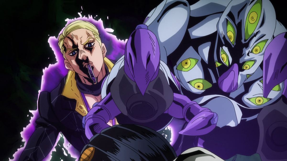 File:Prosciutto Taunting Bucciarati.png - JoJo's Bizarre Encyclopedia ...