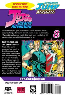 List of English JoJo's Bizarre Adventure chapters - JoJo's Bizarre