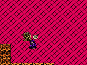 Next to the Stand user enemy in Famicom Jump II