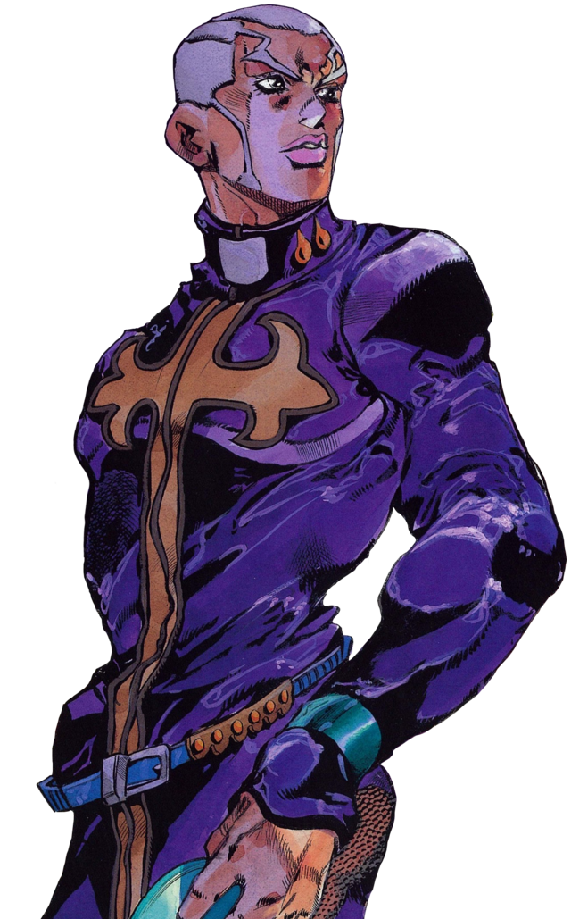 Super Action Statue Enrico Pucci Figure (JoJo's Bizarre