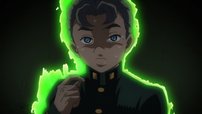 Koichi discovers he can see Stands