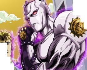 Killer Queen's pose, JoJo's Bizarre Adventure