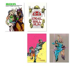 Hirohiko Araki JoJo Exhibition 2012 Postcards