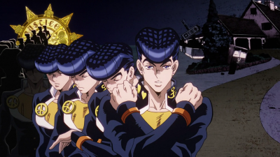 Josuke featured in the third opening, Great Days